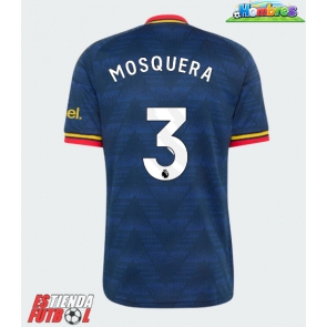 Arsenal Cristhian Mosquera #3 Segunda Equipación 2026-27 Manga Corta